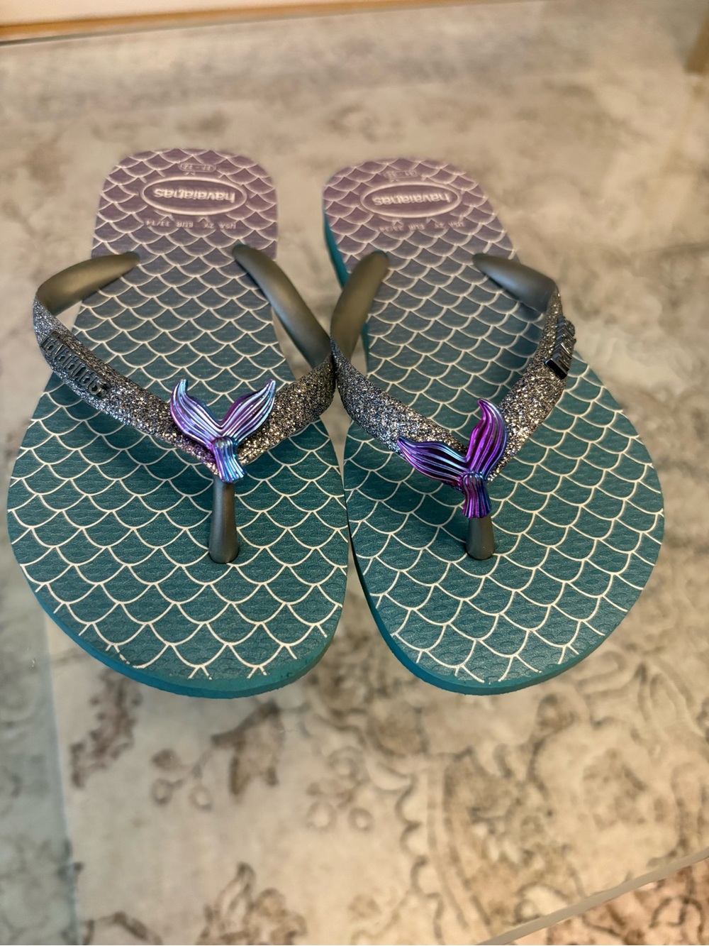 Havaianas Mermaid Flip Flops | Kids Size 2Y